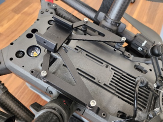 Установка лазерного сканера TOPODRONE на DJI M300