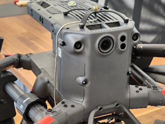 Установка лазерного сканера TOPODRONE на DJI M300