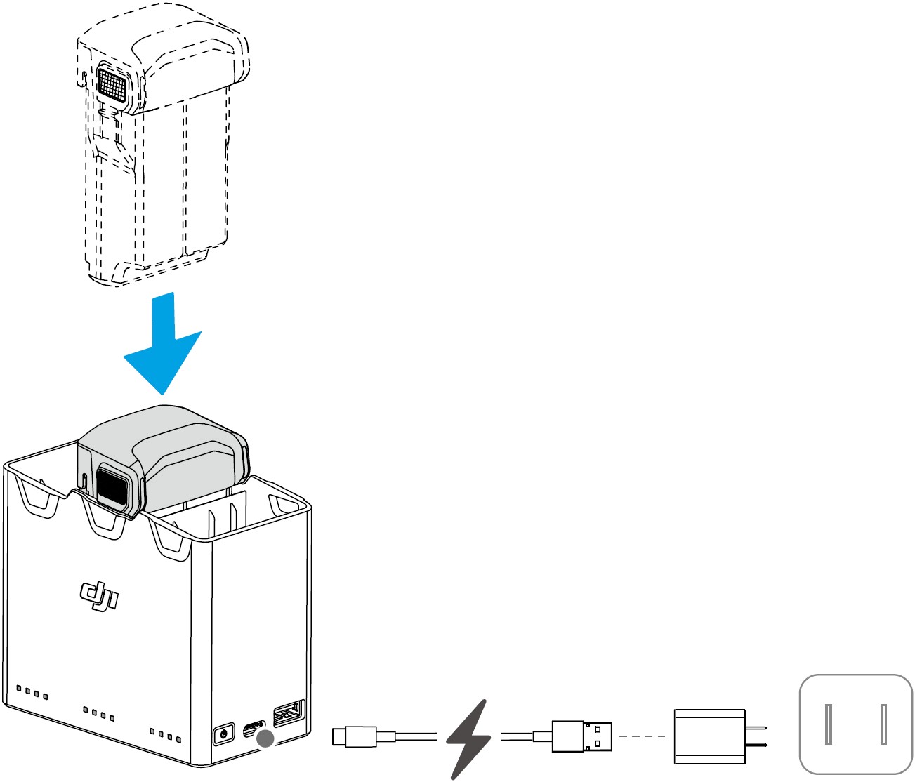 Аккумулятор Intelligent Flight Battery