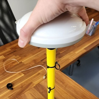 Установка сканера TOPODRONE на автомобильное крепление