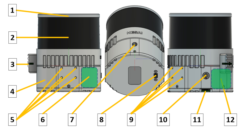 Описание и устройство лазерного сканера TOPODRONE