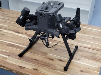 Установка лазерного сканера TOPODRONE на DJI M300