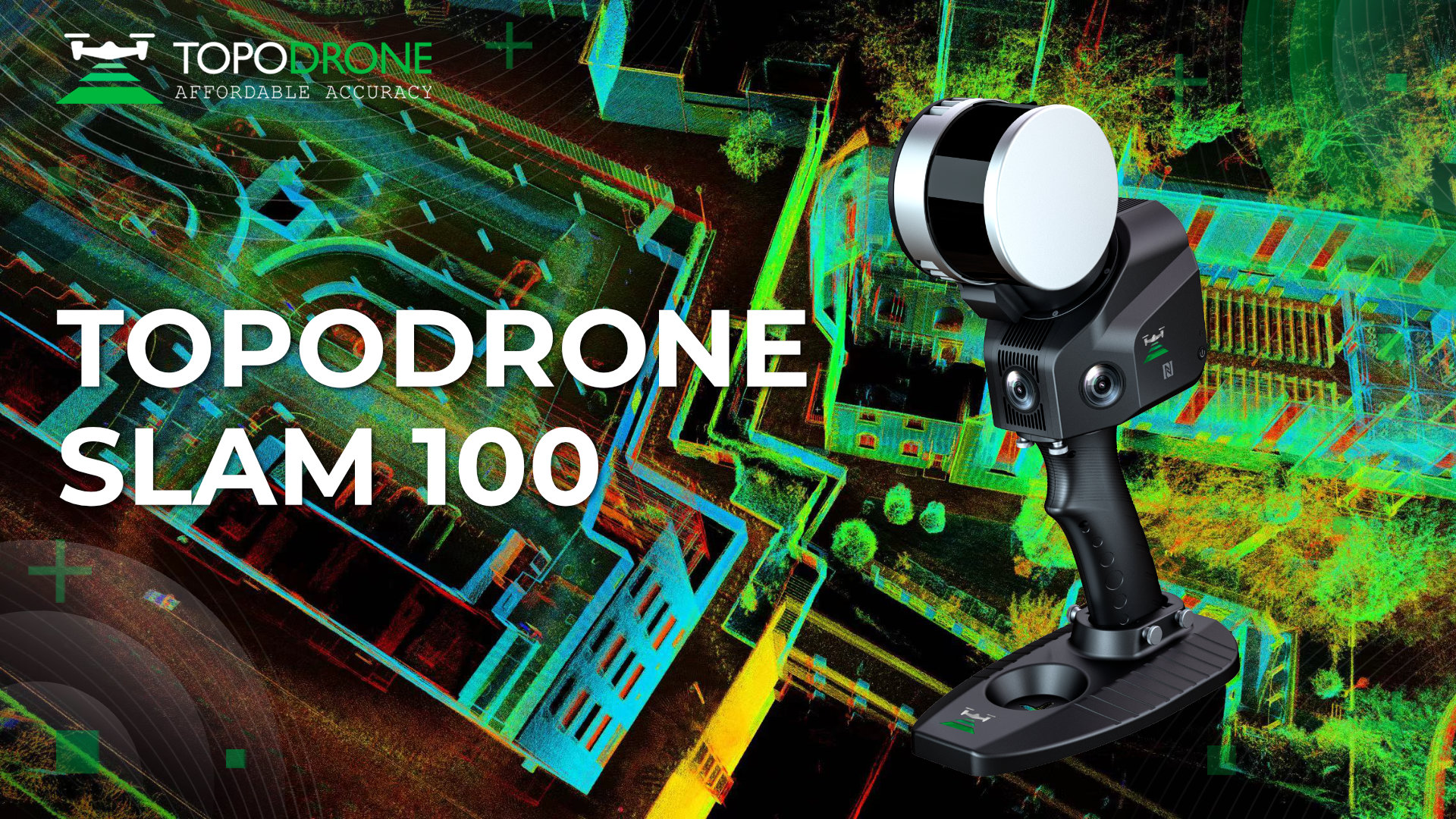 АНОНС ЛАЗЕРНОГО СКАНЕРА TOPODRONE SLAM 100