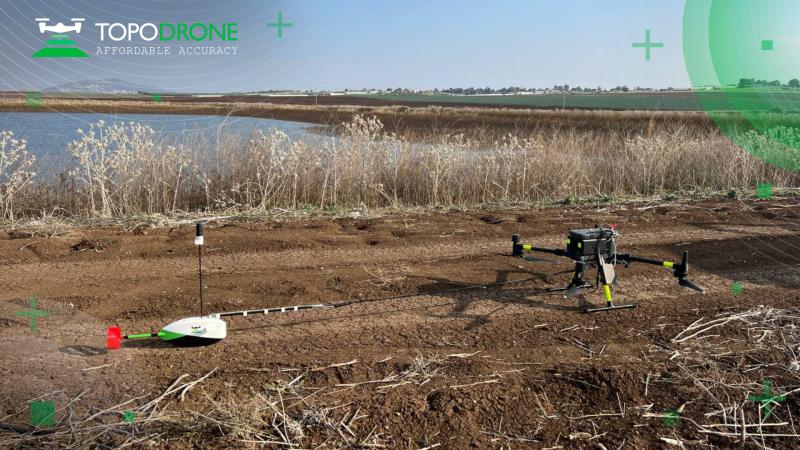 СЪЁМКА ВОДОХРАНИЛИЩ В ИЗРАИЛЕ С ИСПОЛЬЗОВАНИЕМ ОБОРУДОВАНИЯ TOPODRONE HI-RES И AQUAMAPPER