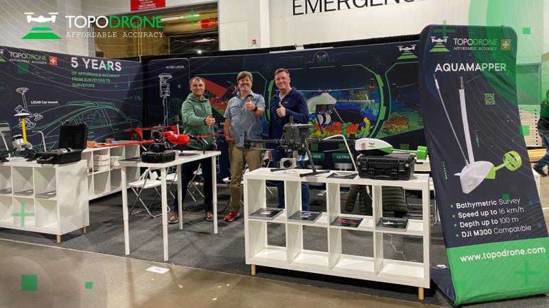 СЕГОДНЯ TOPODRONE ВСТРЕЧАЕТ ГОСТЕЙ НА СТЕНДЕ 1135 НА ВЫСТАВКЕ GEO WEEK 2023