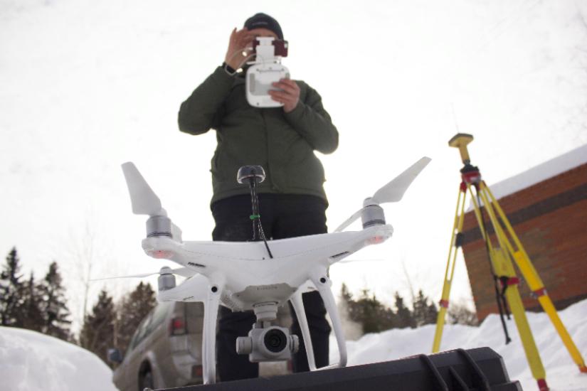 Кадастровая аэрофотосъемка с применением геодезического квадрокоптера DJI Phantom 4 Pro RTK/PPK без использования наземных опорных точек