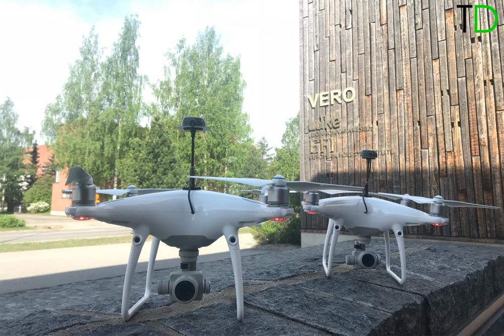 DJI Phantom 4 Pro RTK/PPK для построения высокоточной 3D-модели городской территории