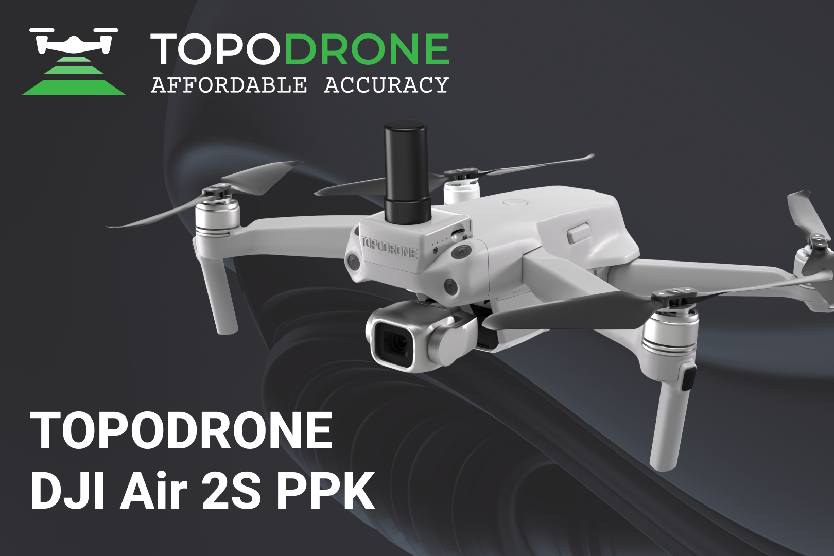 TOPODRONE DJI AIR 2S PPK - САМЫЙ ДОСТУПНЫЙ ИЗ ПРОФЕССИОНАЛЬНЫХ ГЕОДЕЗИЧЕСКИХ ДРОНОВ НА РЫНКЕ