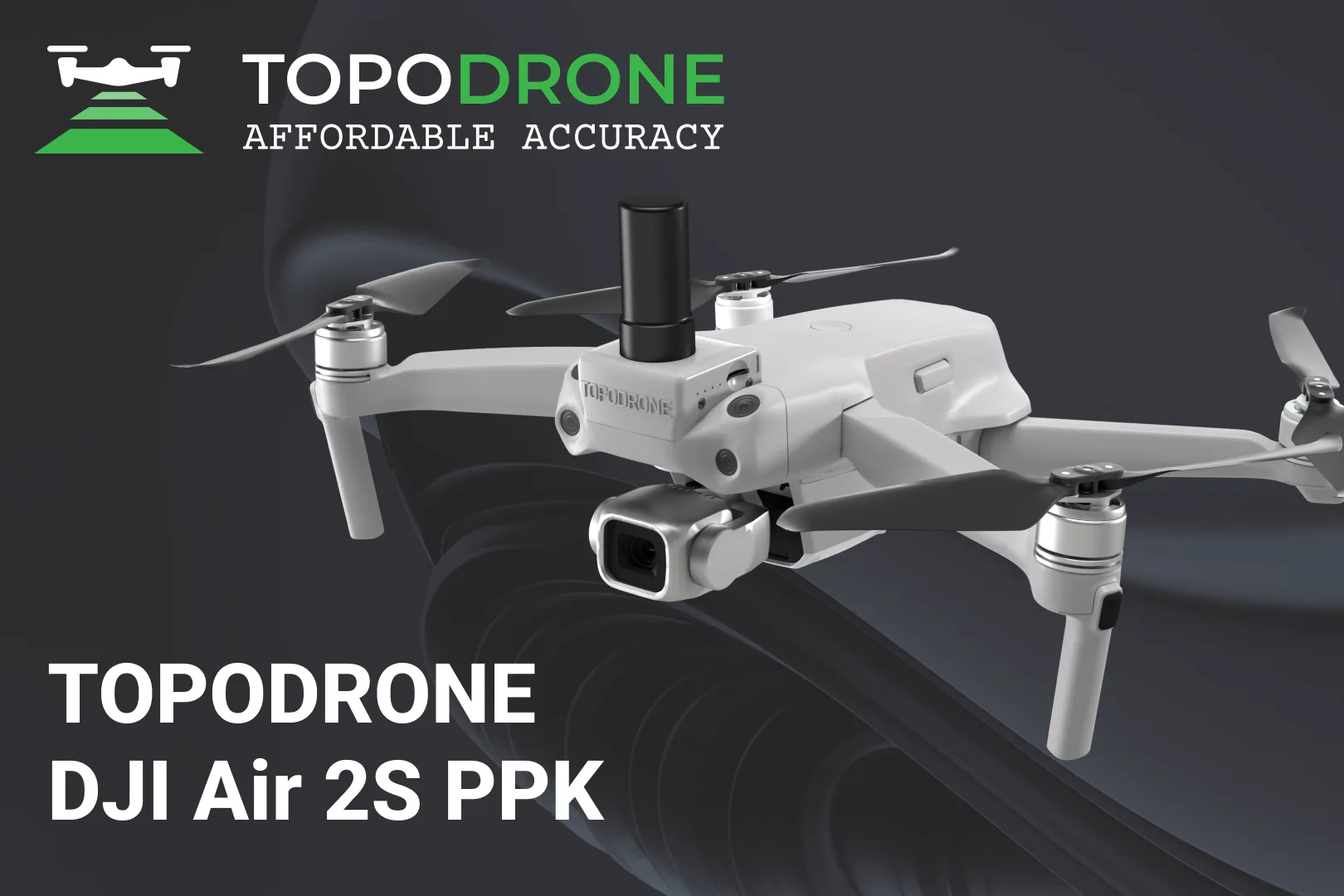 TOPODRONE DJI AIR 2S PPK - САМЫЙ ДОСТУПНЫЙ ИЗ ПРОФЕССИОНАЛЬНЫХ ГЕОДЕЗИЧЕСКИХ ДРОНОВ НА РЫНКЕ