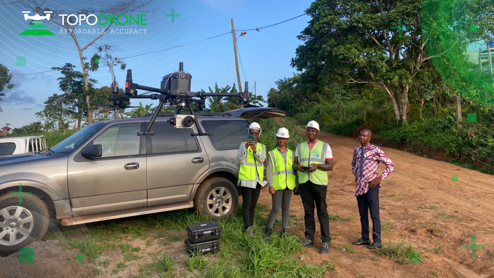 TOPODRONE В АФРИКЕ