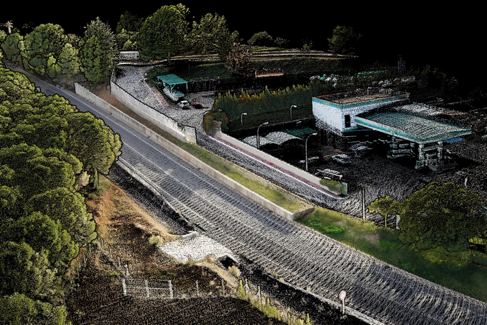 Лазерное сканирование территорий (Воздушное, мобильное и SLAM)