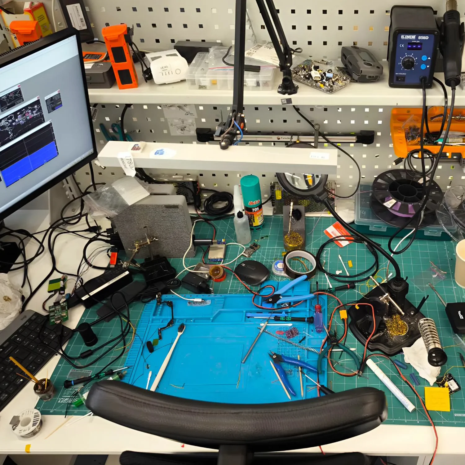 Ремонт геодезических дронов