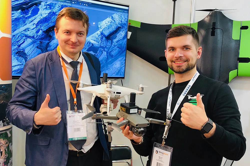Новый Topodrone DJI Mavic 2 Pro RTK/PPK L1/L2 с двухчастотным ГНСС приемником для геодезии
