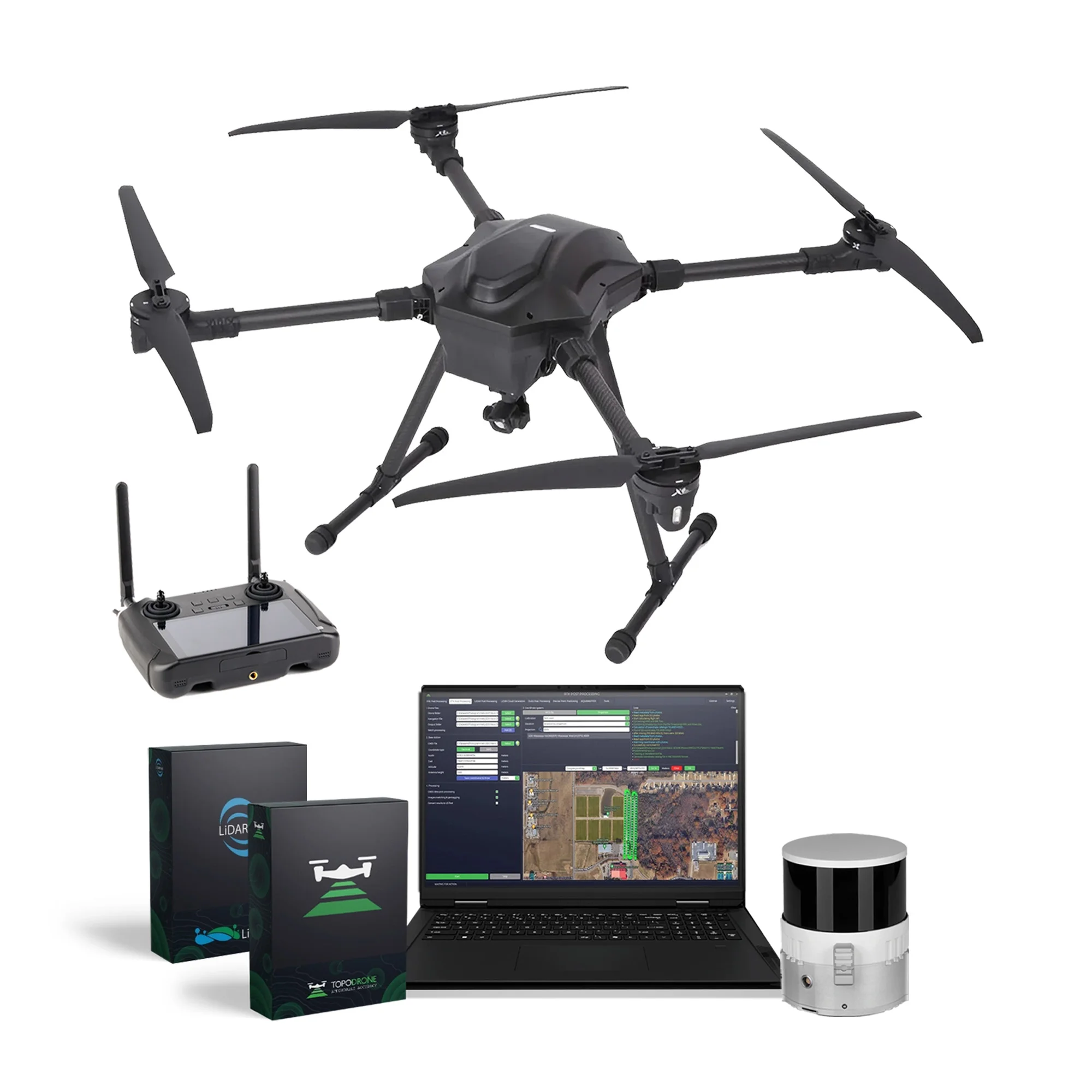 Комплект для ВЛС на базе TOPODRONE 100 и Voljet M40