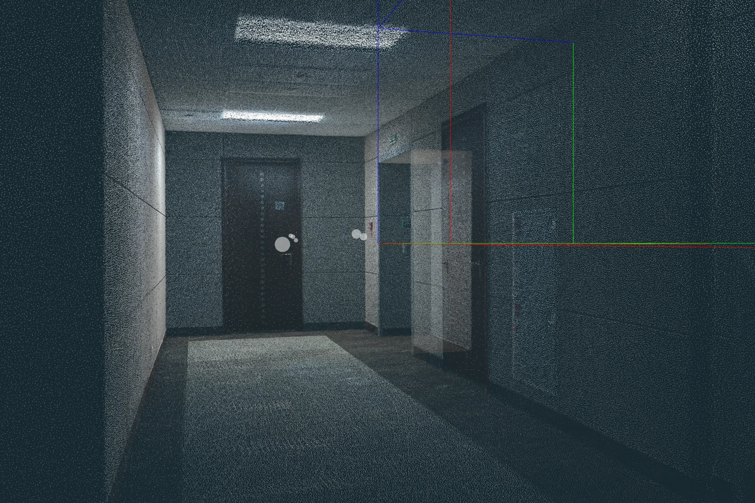 Облако точек по итогам SLAM-сканирования