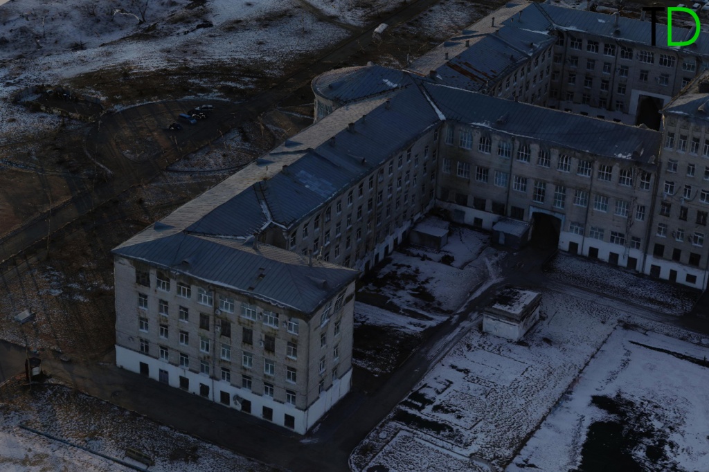 Рис.12. 3D модель Тихоокеанского Государственного Университета м