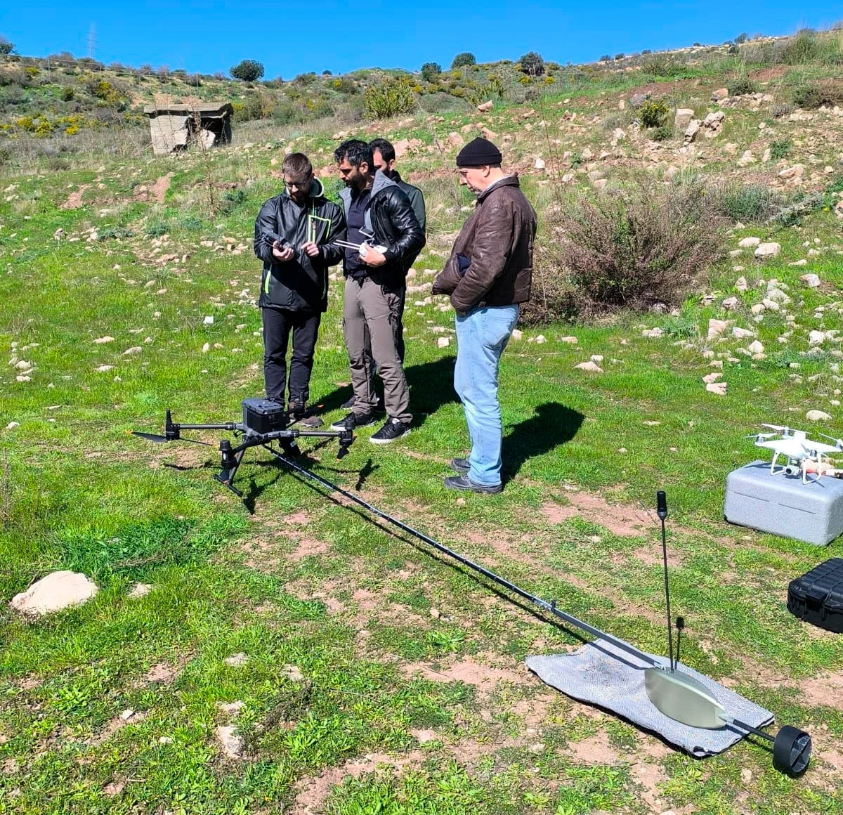 Подготовка к полету на DJI Matrice 300 RTK +TOPODRONE AQUAMAPPER NEXTGEN 