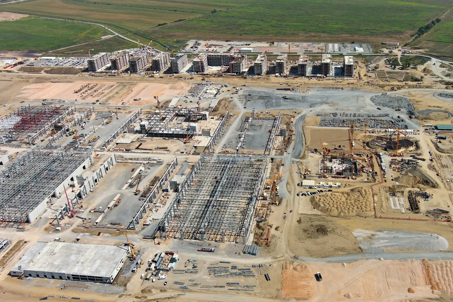 Контроль хода строительных работ с БПЛА