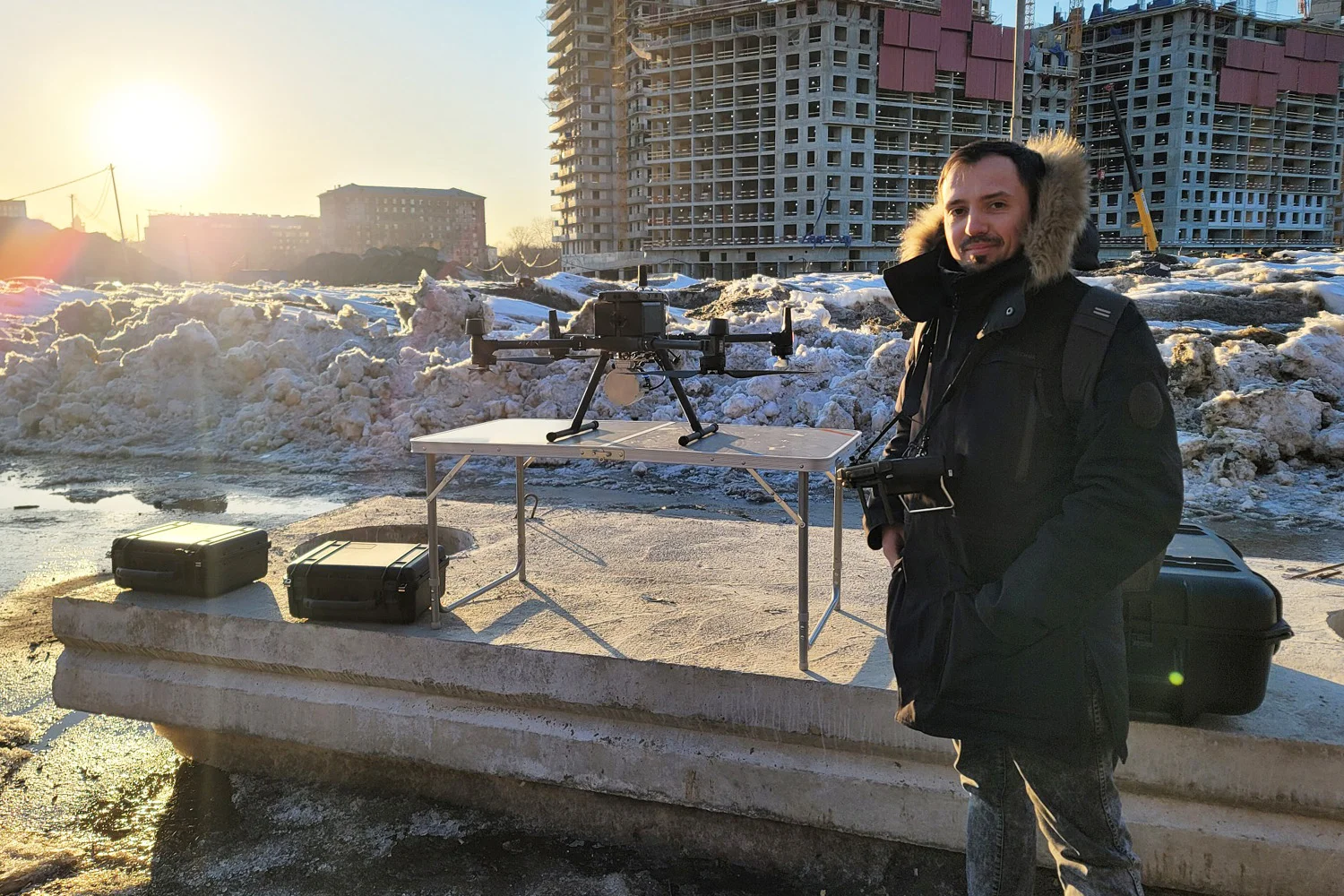 Мониторинг объектов с БПЛА