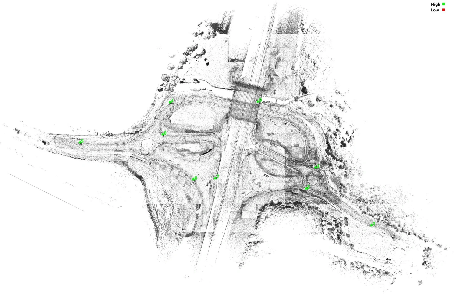 Сбор данных с помощью SLAM сканера