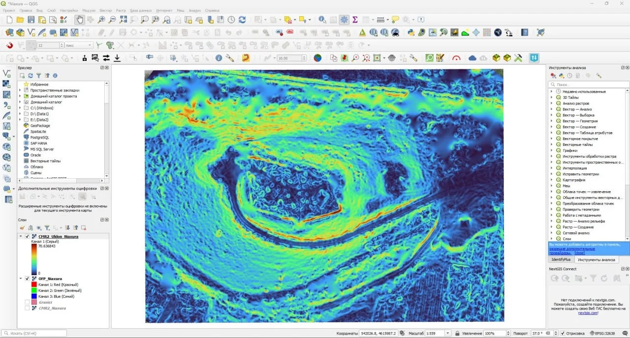 TOPODRONE post processing
