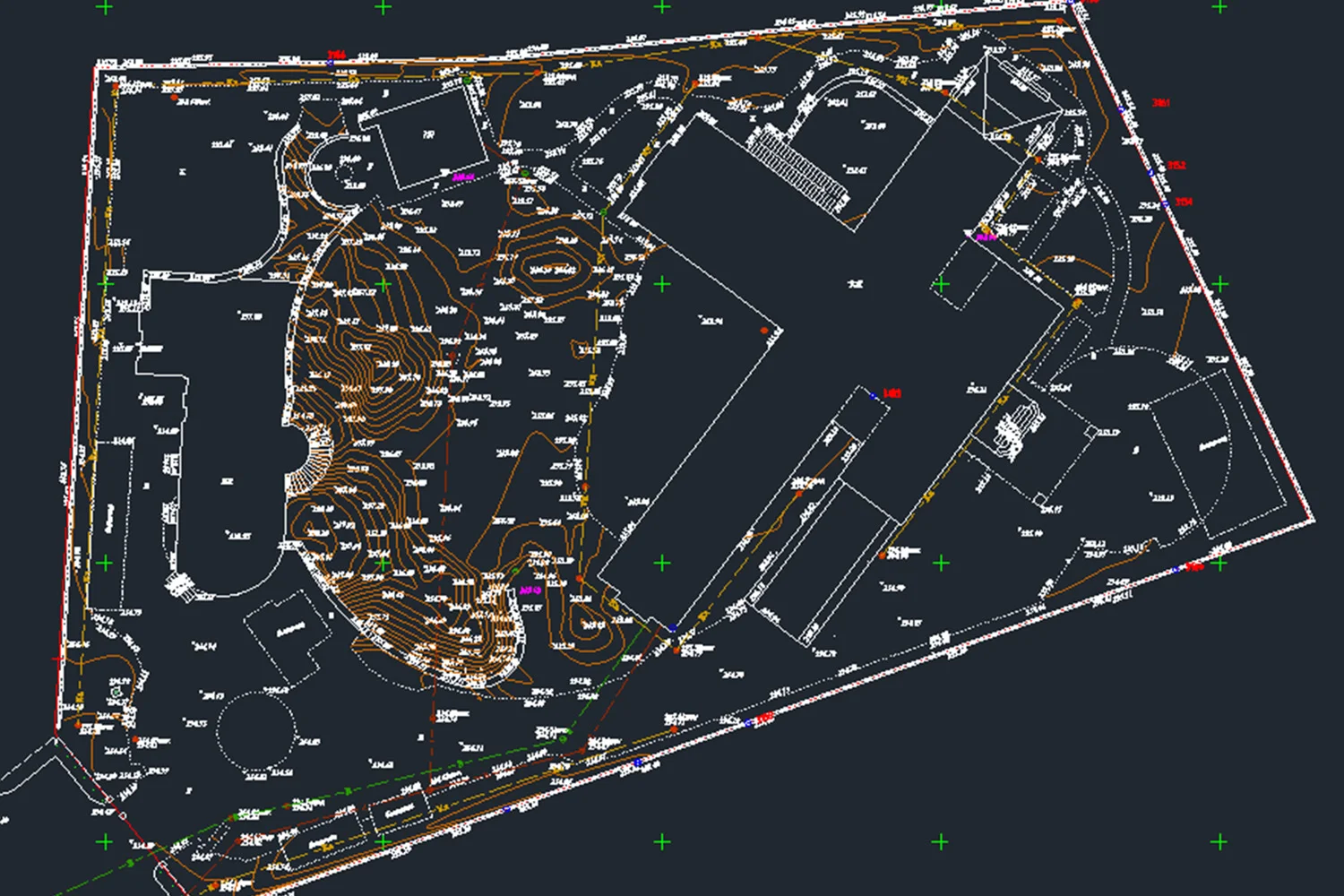 Топографический план со SLAM