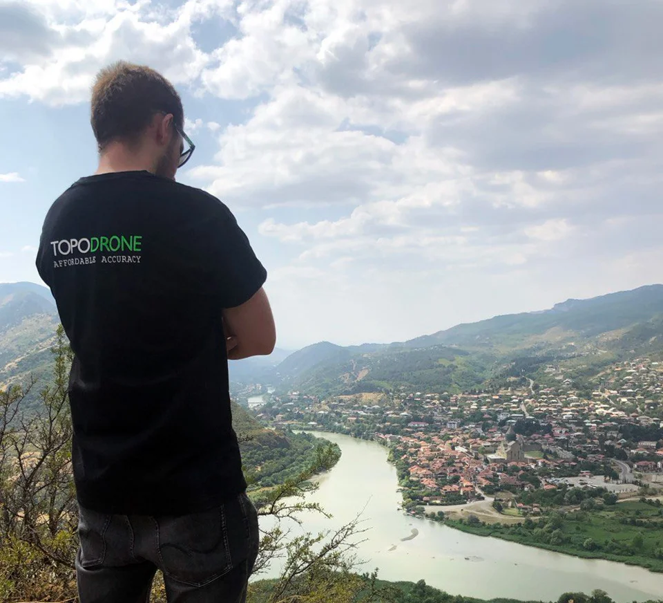 Команда TOPODRONE перед съемкой