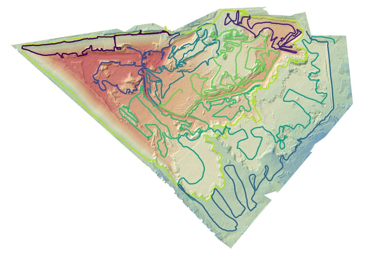 Траектории проходов