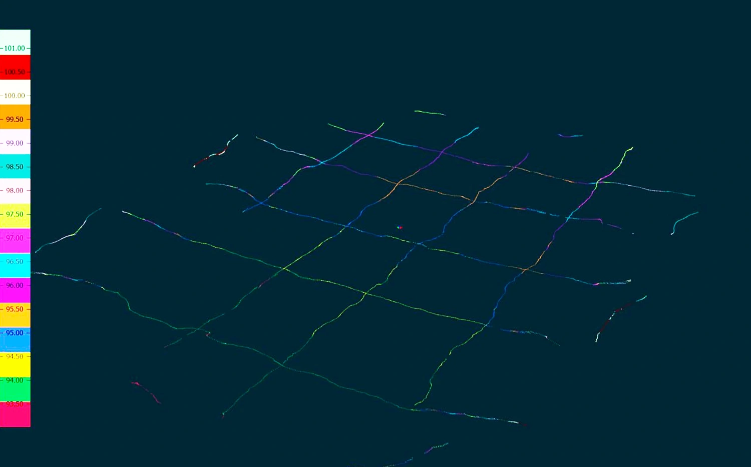 Батиметрические данные в LIDAR360