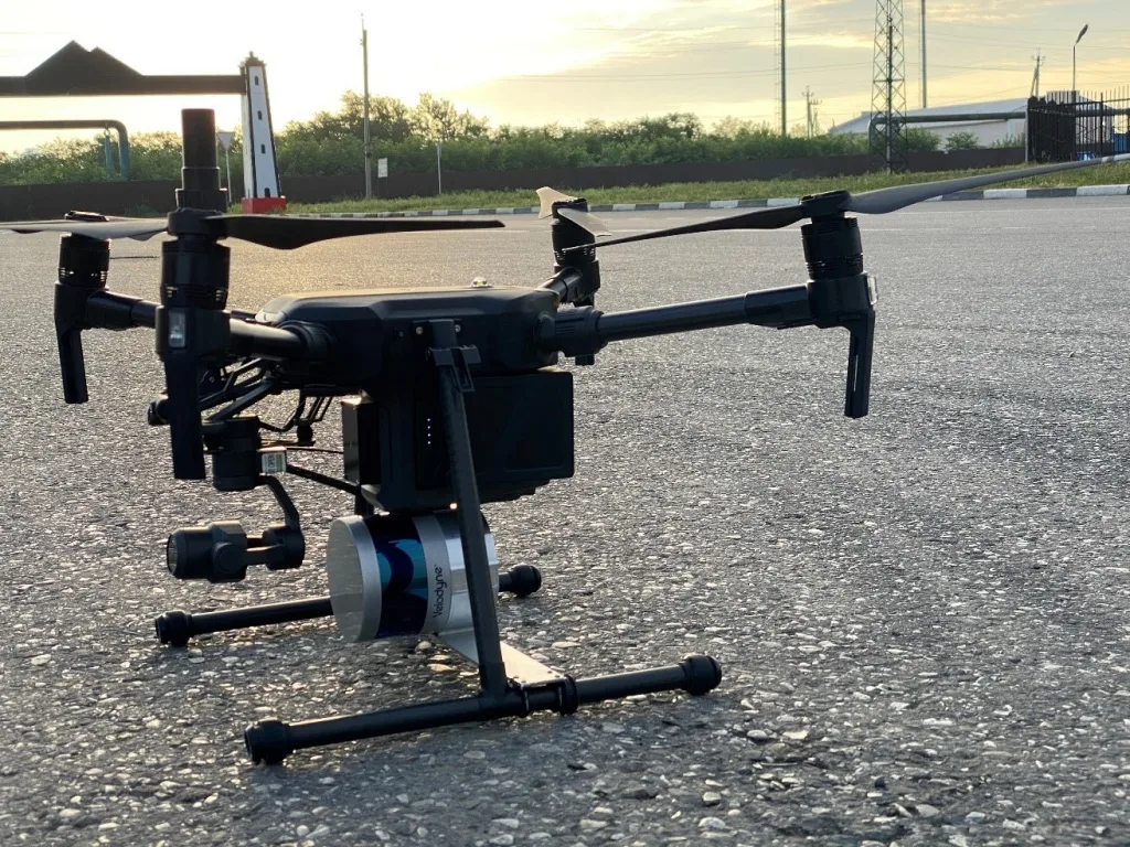Совместное использование камеры DJI X4S и TOPODRONE LIDAR 100 LITE