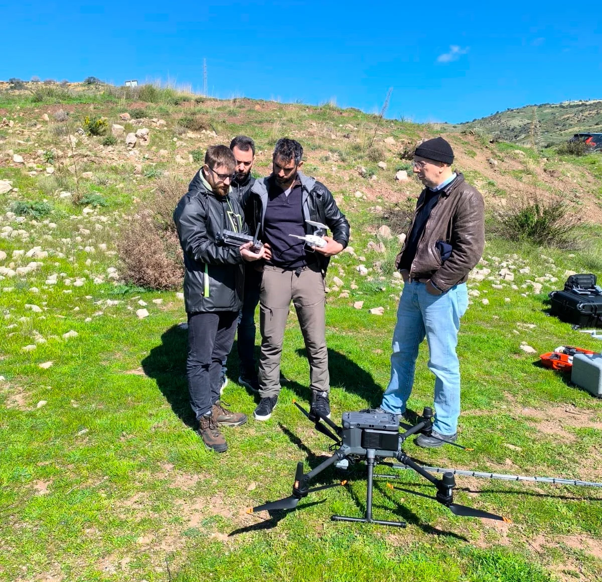 Подготовка к полету на DJI Matrice 300 RTK +TOPODRONE AQUAMAPPER NEXTGEN 