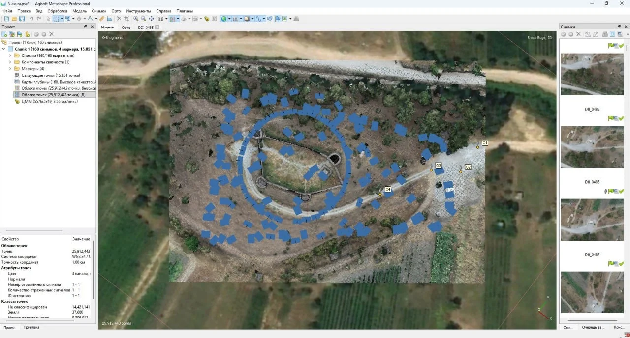 TOPODRONE post processing