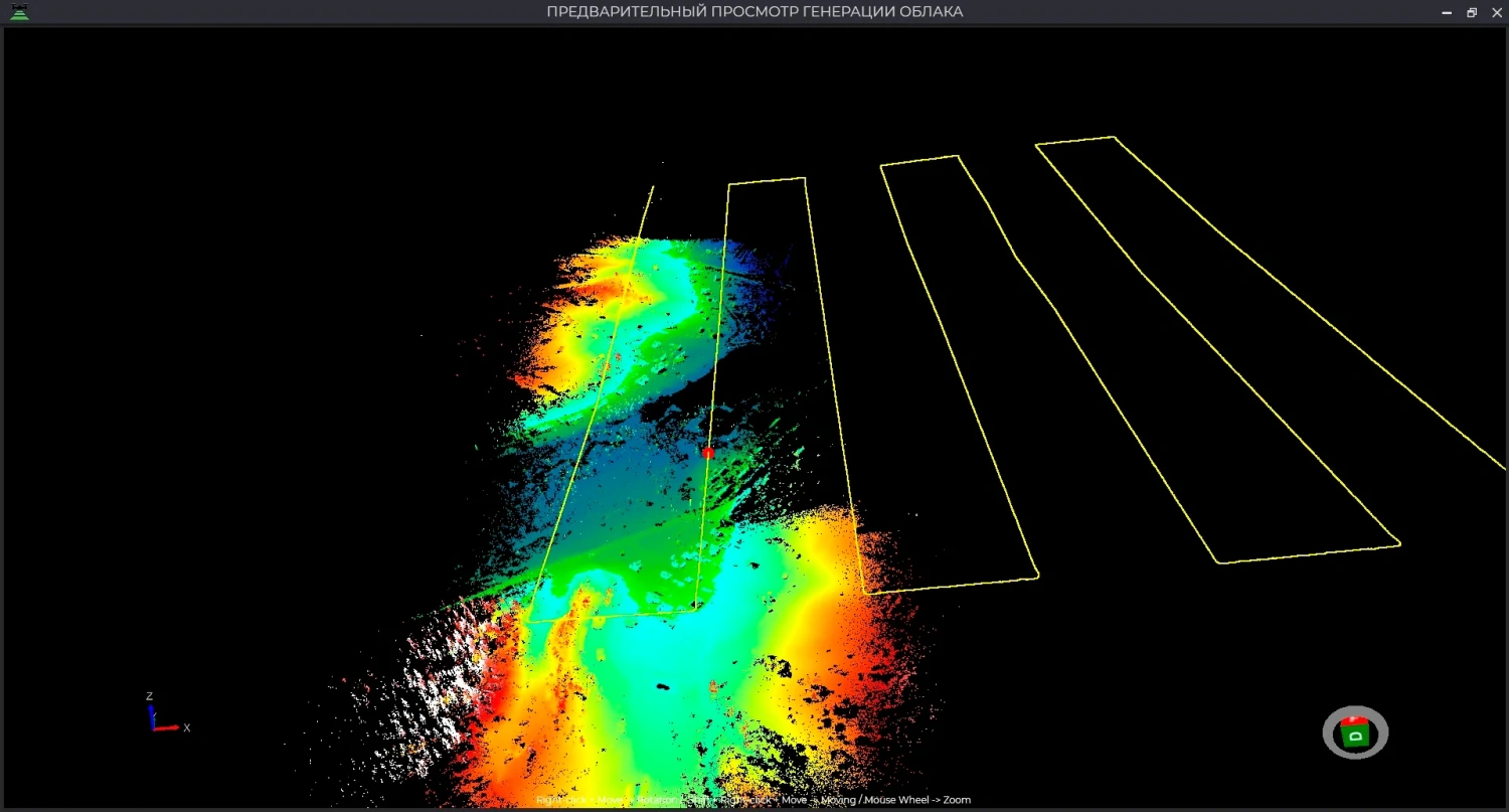 Предварительный просмотр генерации облака в TPP