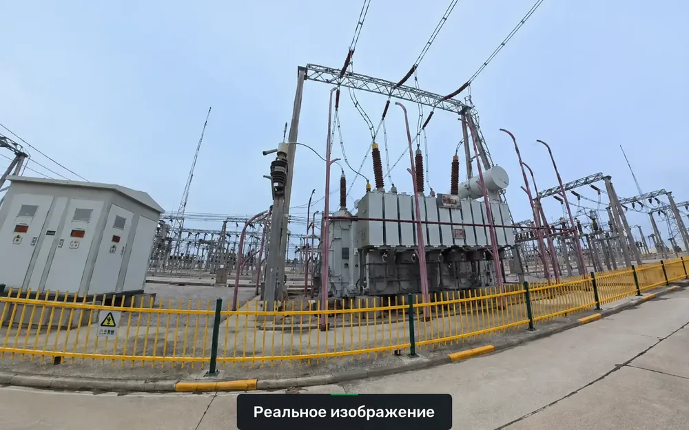 Электрическая подстанция: съёмка оборудования для цифрового двойника