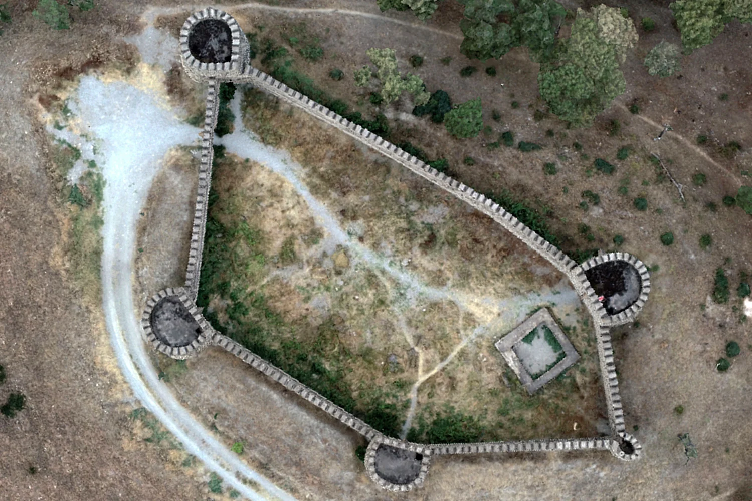 3D-модель облака точек Чаилури