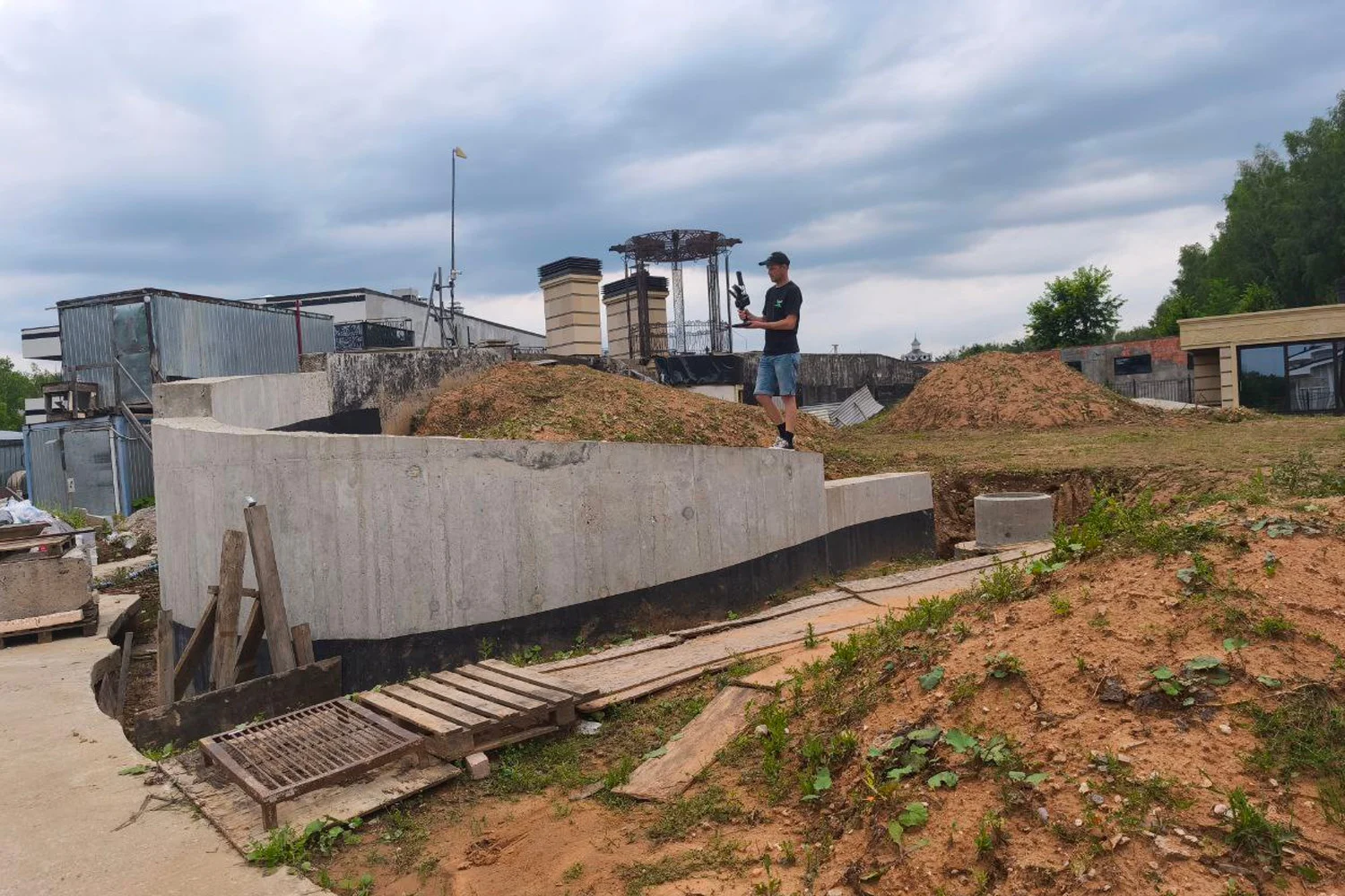 Сканирование территории со SLAM 100