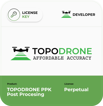 Лицензия на TOPODRONE PPK Post Processing бессрочная